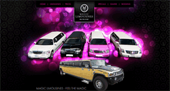 Desktop Screenshot of magic-limousines.at